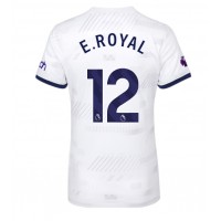 Camisa de Futebol Tottenham Hotspur Emerson Royal #12 Equipamento Principal Mulheres 2023-24 Manga Curta